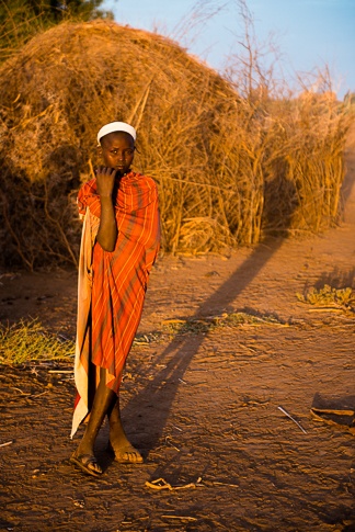 Long Shadow, Dassenach Tribe by John Rowe