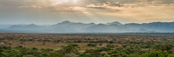 Omo Valley Landscape by John Rowe