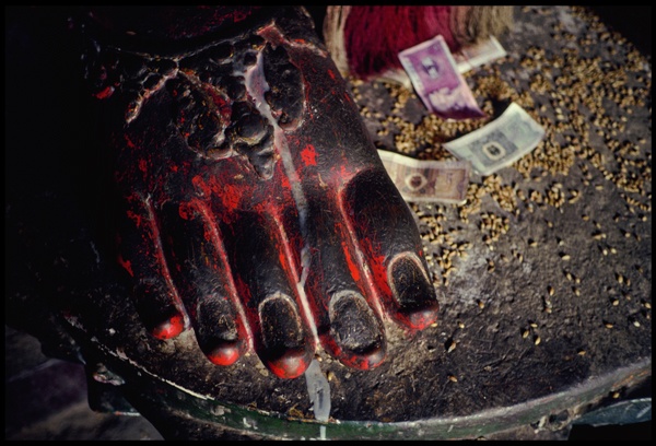 Buddha&rsquo;s Foot with Offerings by Marissa Roth