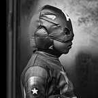 Celso Castro as Captain America," II