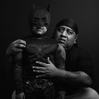 Javier and Jordan Ramos as "Batman" 