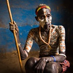 Portrait of a Kara Elder, Duss Village