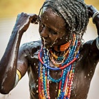 Bathing, Arbore Tribe #2