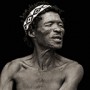 San Singing Elder, Xai Xai, Botswana, 2009, Triptych III